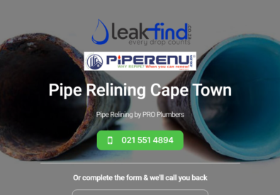 Pipe Relining Cape Town